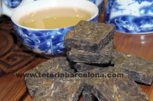 Mini ladrillos de té de Yunnan